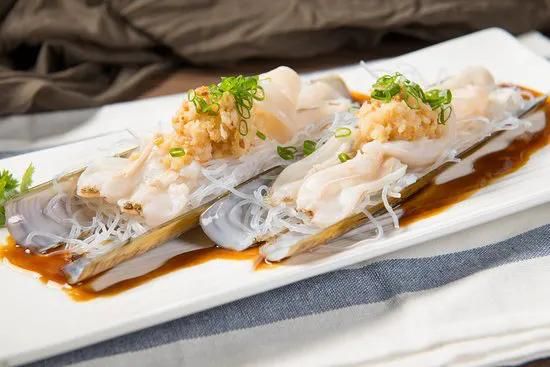 Bamboo Clam Steam Vermicelli w Minced Garlic 竹蚌蒜蓉粉丝蒸_1
