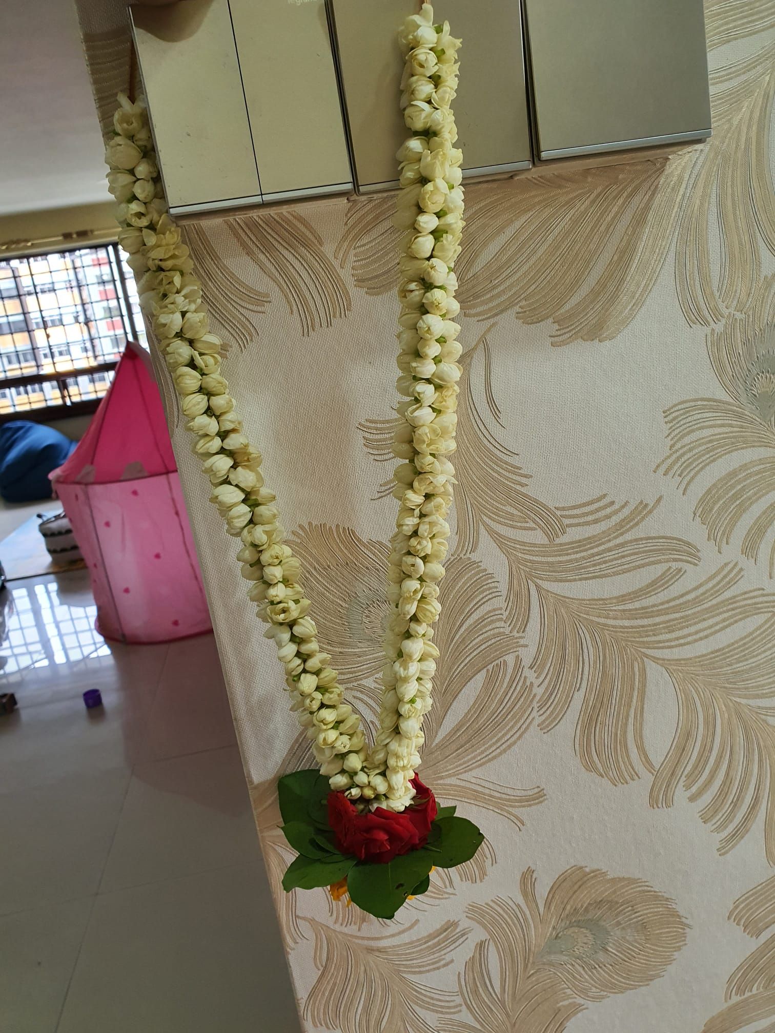 Customised Jasmine garland_3