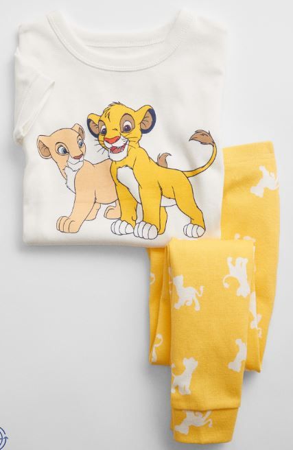 Organic Cotton Lion King PJ Set - Short Sleeves_0