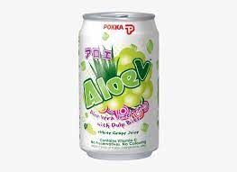 POKKA  ALOE WHITE GRAPES -300ML_0