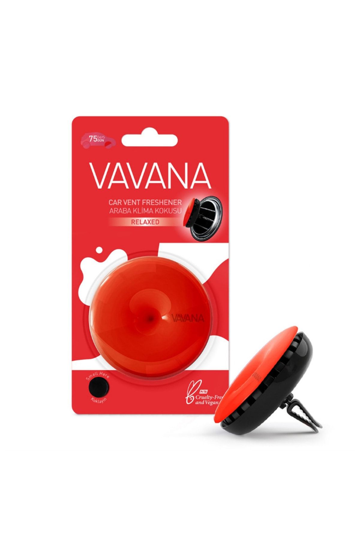 Vavana Car Air Freshener Relaxed - Red_0