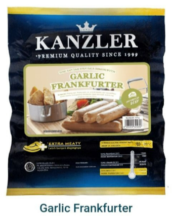 Kanzler Garlic Franfukter 300gr_0