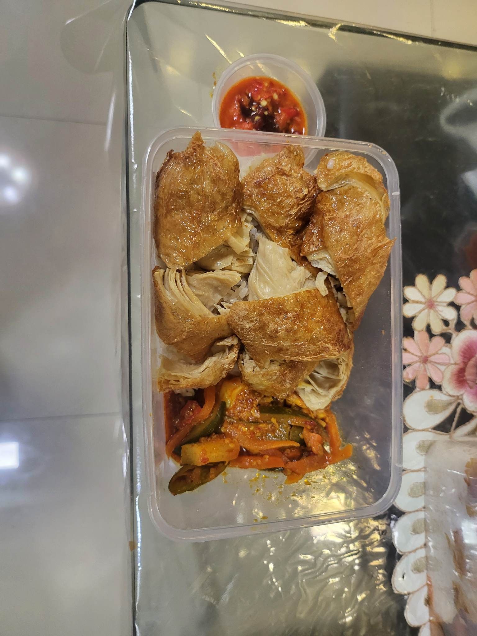 Vegan Fragrant Rice Set - Vegan Roasted Chicken/Steamed Chicken/Roasted Pork/Chao Shao/Lor Bak/Lor Duck (Per Pax) _1