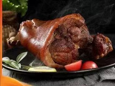 🐷沟帮子：熏肘子带骨-$12/1包/~500g_0