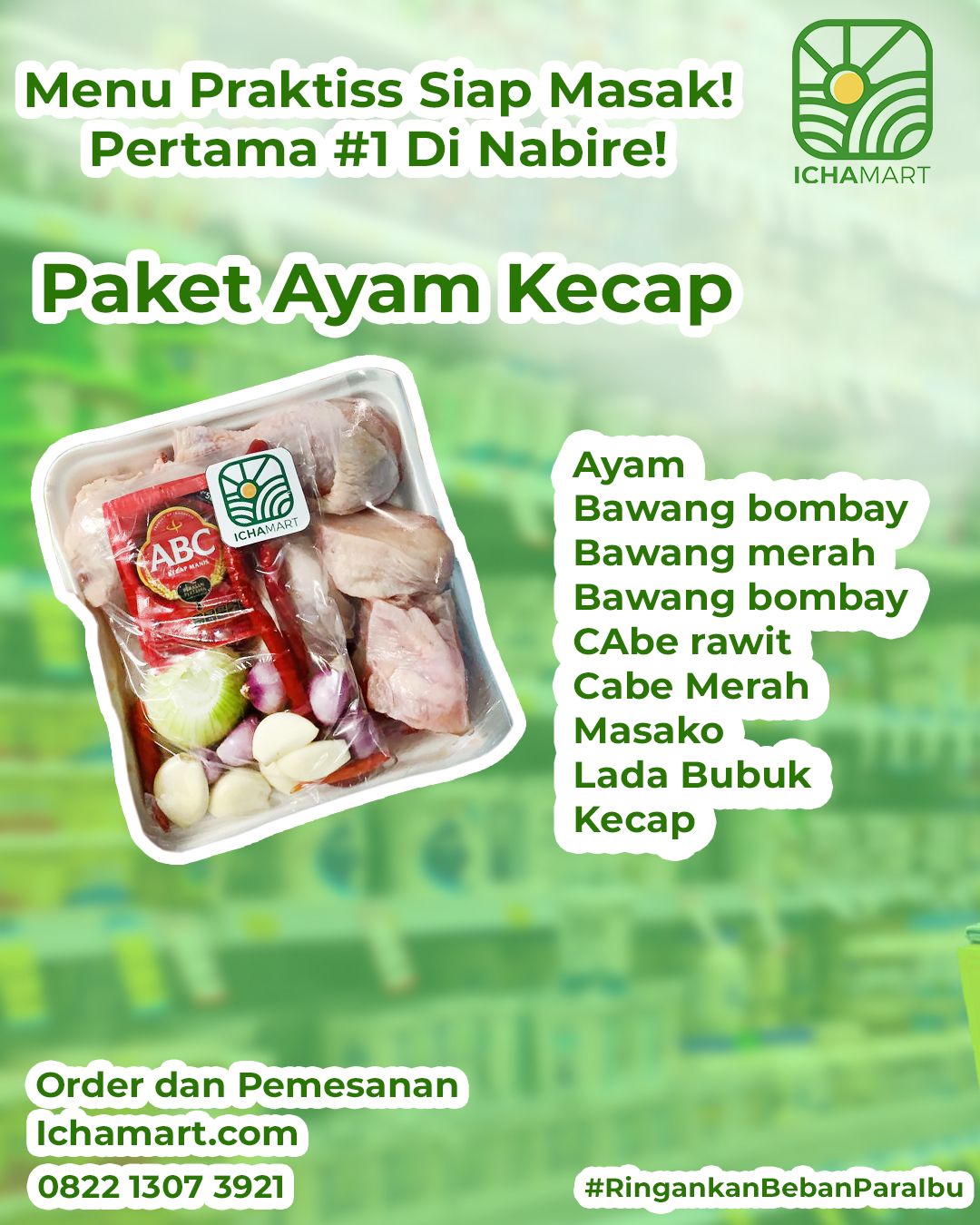 Paket Ayam Kecap Potong (2-3 porsi)_0