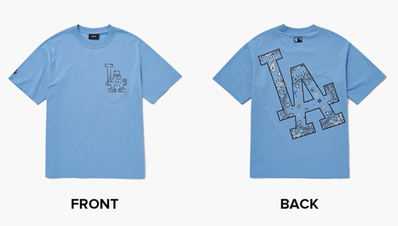 Paisley Mega Logo LA TShirt - C67_3