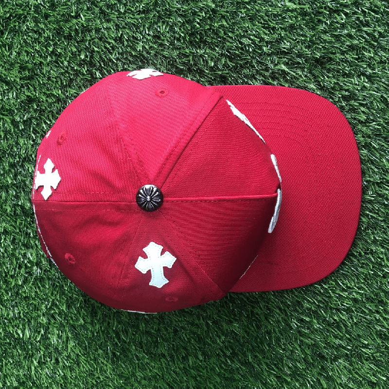 CH CROSS PATCH FLAT PEAK // BLACK // RED // BLUE_5