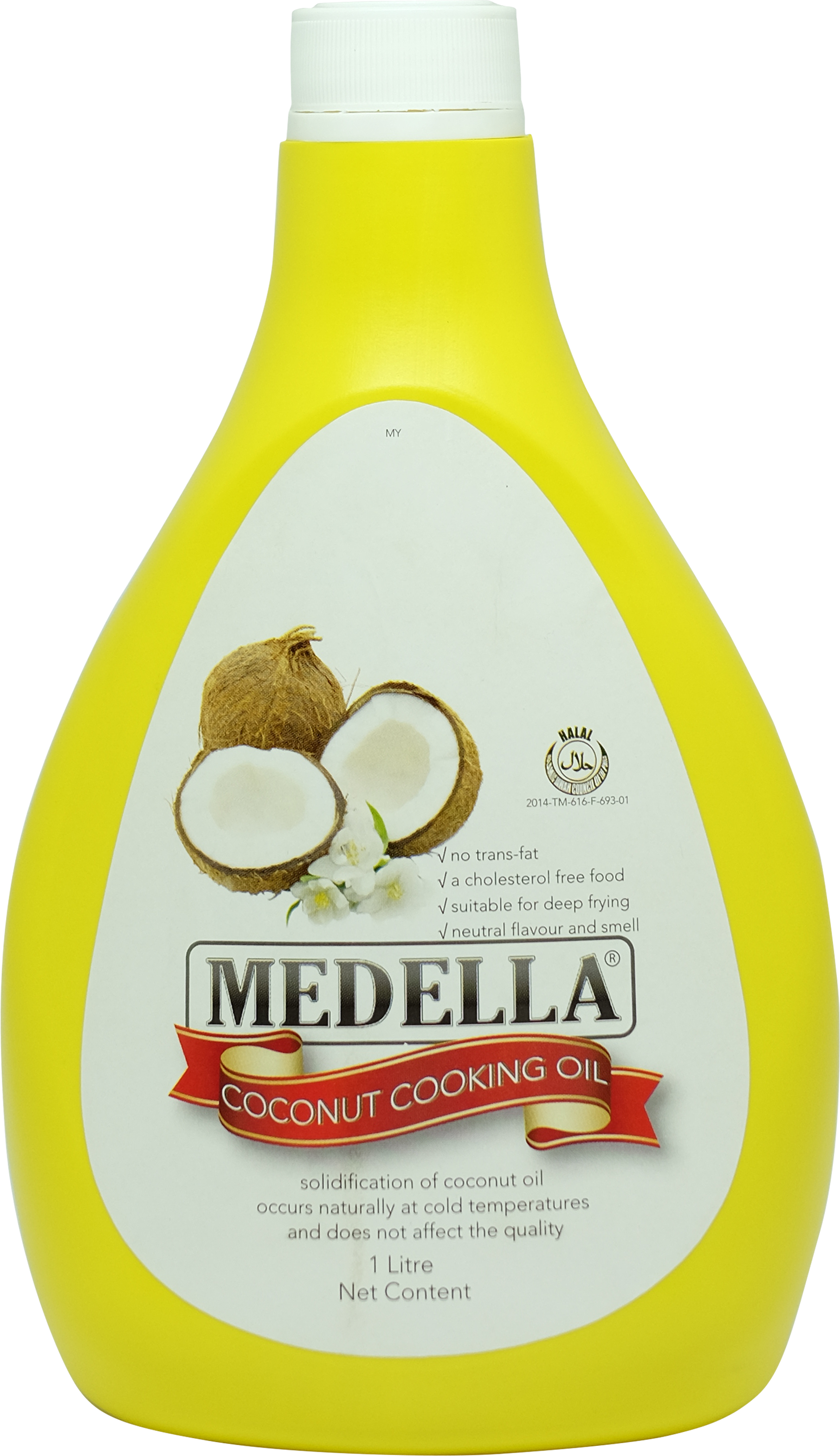 MEDELLA ORGANIC PREM.COCONUT COOKING OIL 1LTR (DUN-AAA-OMPCCO10)_0