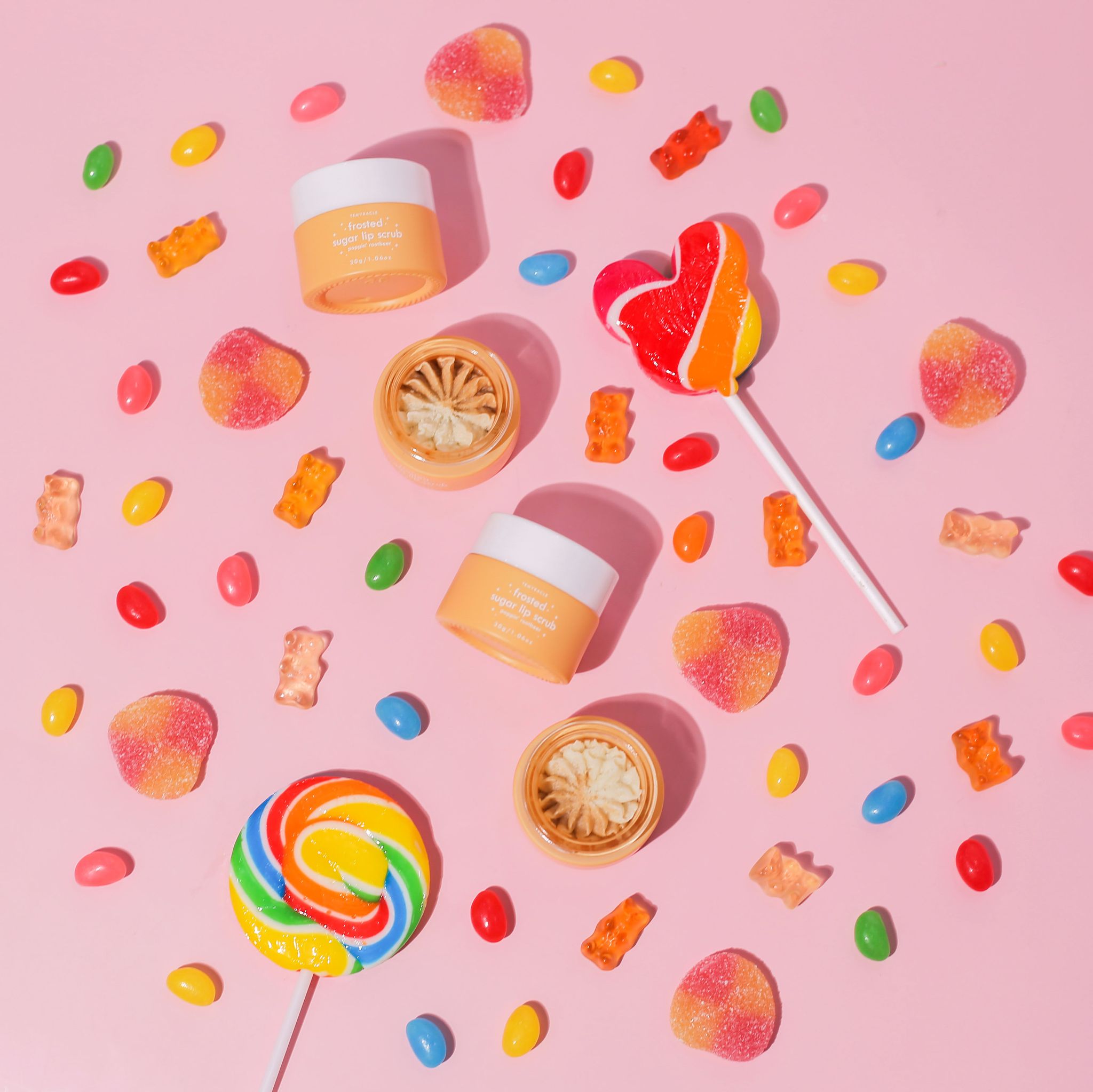 Frosted Sugar Lipscrub - Popping' Root Beer_0