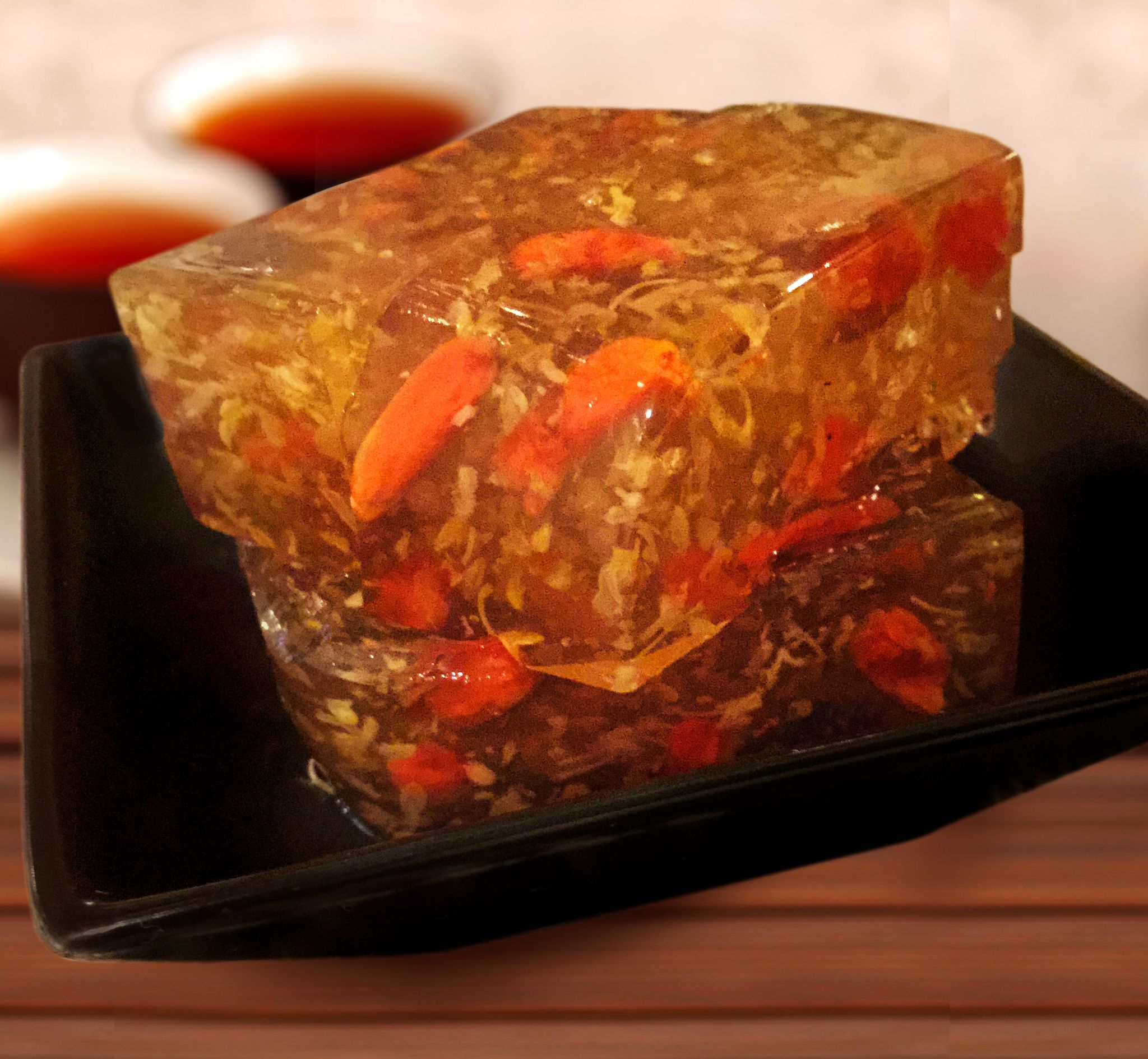 No.7B 桂花糕Osmanthus Jelly with Wolfberries_0