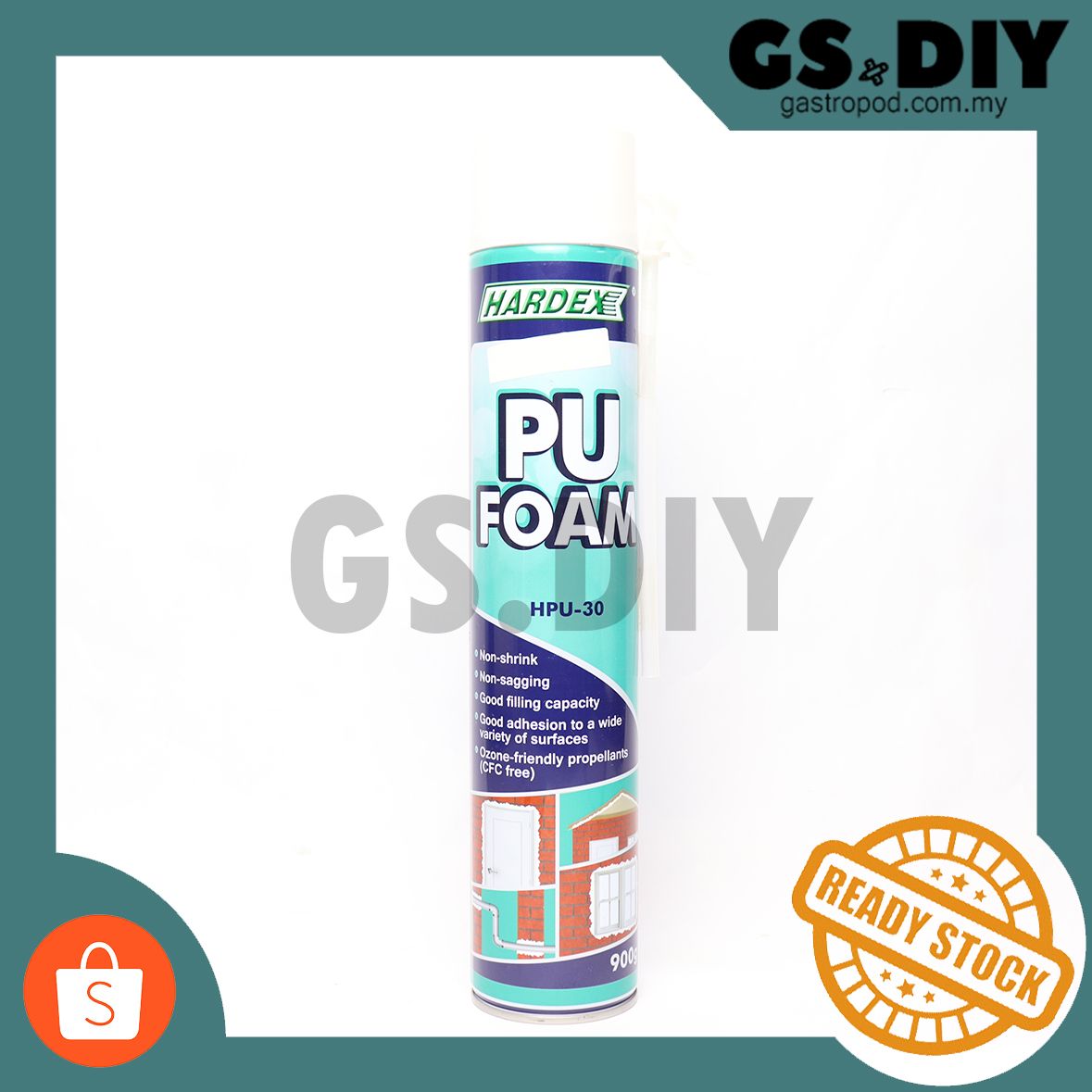 Hardex HPU-30 PU Foam 475ml🐍Buih PU聚氨酯泡沫_1