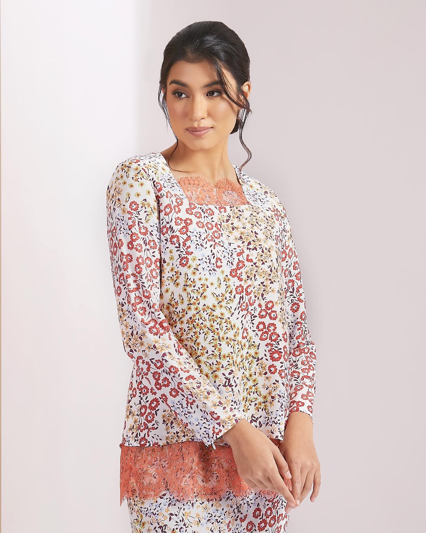 ARABELLA BAJU KURUNG - BURNT ORANGE_2