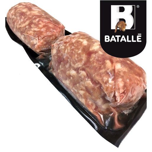 西班牙純種BATALLE杜洛克黑毛豬肉碎 600g_0