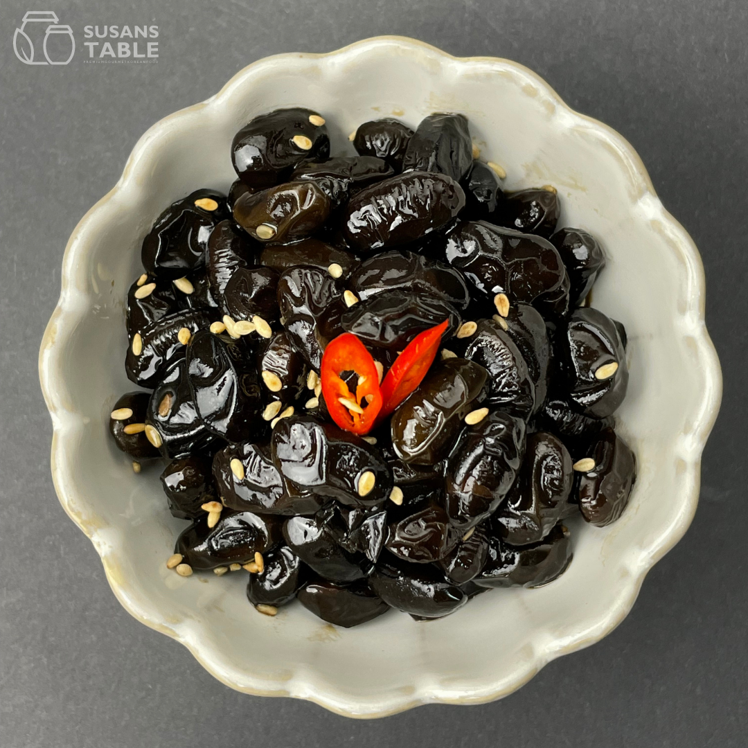 B18. Kongjaban-Soy Sauce Braised Black Bean (검은 콩 자반)_0