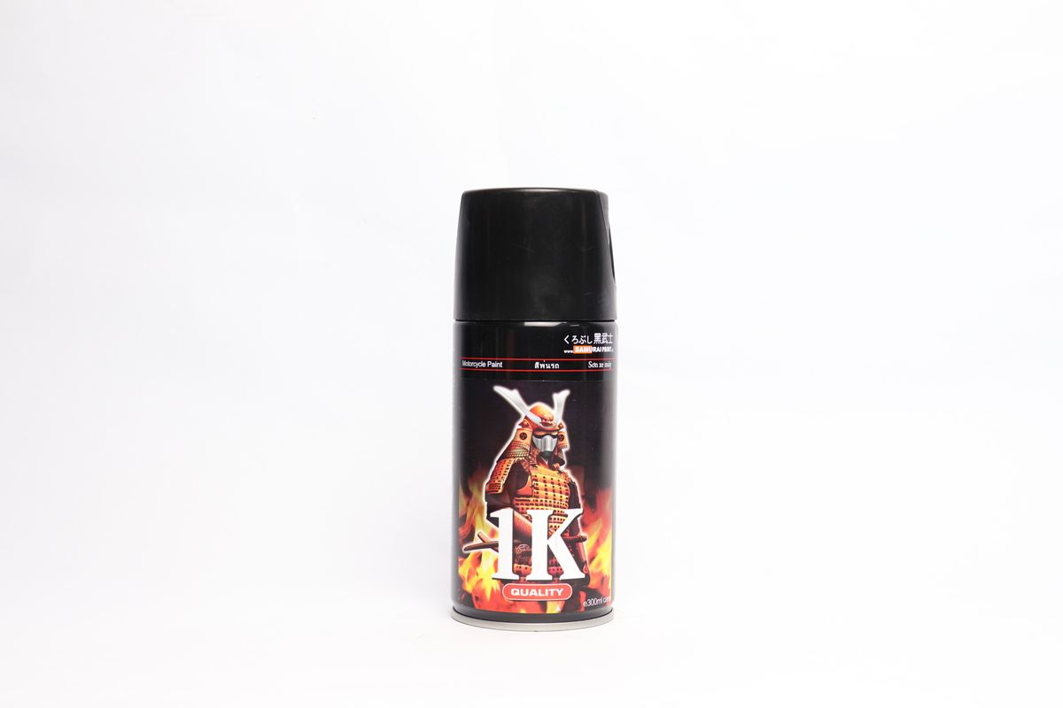 SAMURAI Spray Paint Flat Colour [Matte] & Top Coat (#F1*Flat Clear/ #F2*White/ #101 MC Clear(Fine)/ #Top Coat K1K)_0