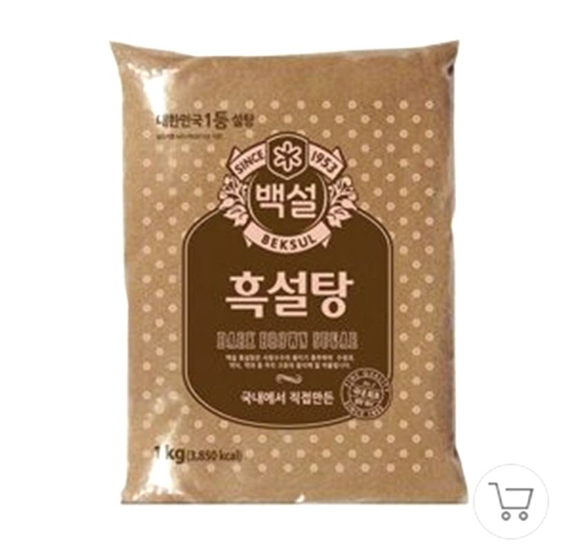 Dark brown sugar(흑설탕)1kg_0