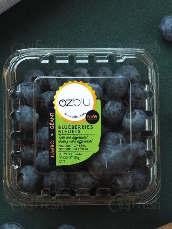 南非秘鲁进口 Ozblu 蓝莓  South Afrika Peru Ozblu Blueberry (125gram/pack)_0