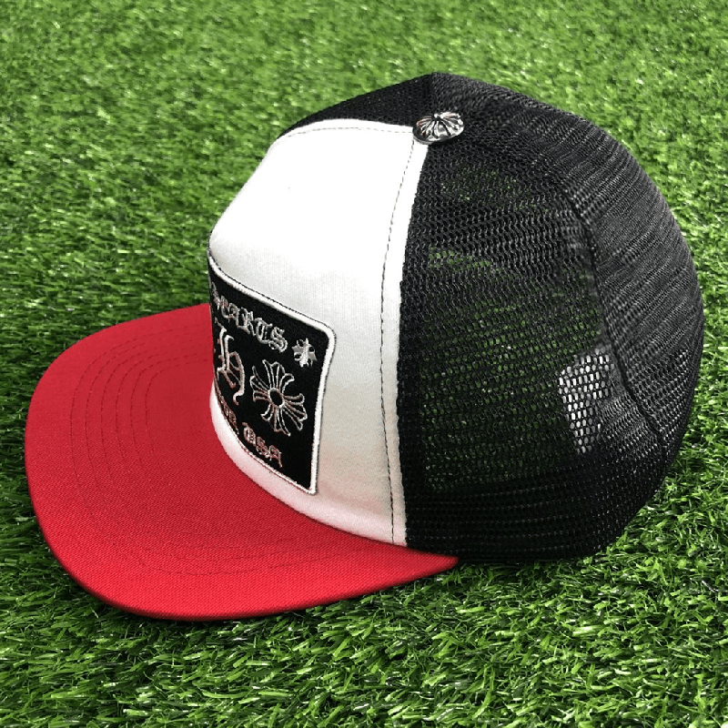 CH FLAT PEAK BLACK AND RED_3