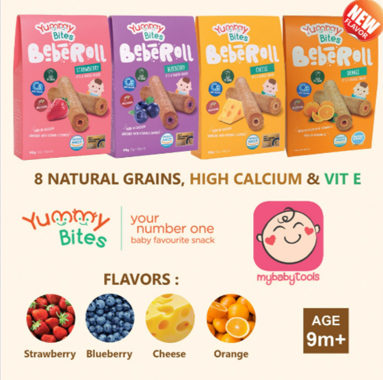 Yummy Bites Beberoll All Varian (40gr)_0