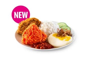 Nasi Lemak McD + 2pcs Ayam Goreng McD Mixed_0