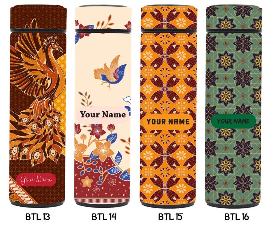  Tumbler Print UV Motif Batik Indonesia (Rubber Coated, High Quality)_3