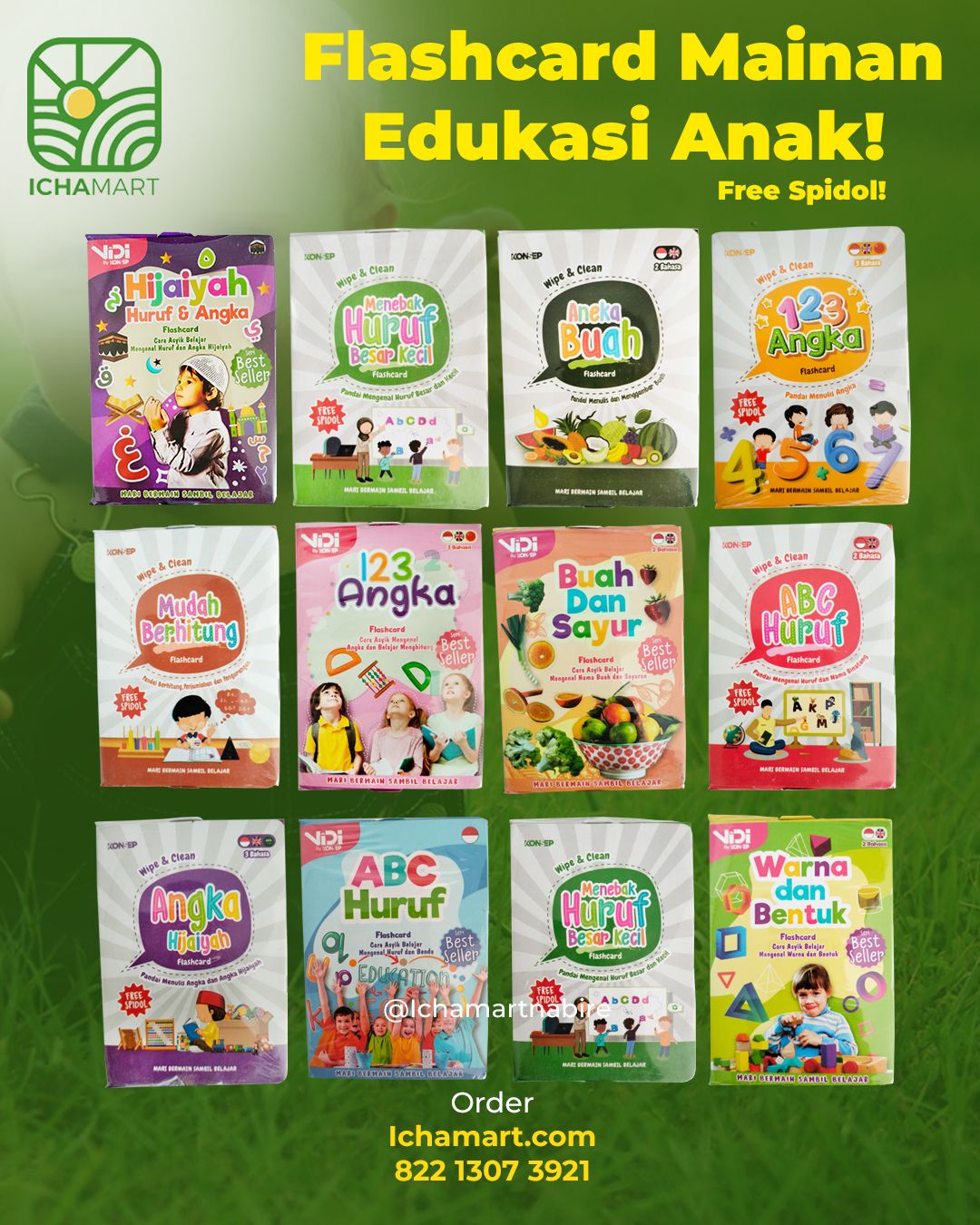 Flashcard Mainan Edukasi Anak _0