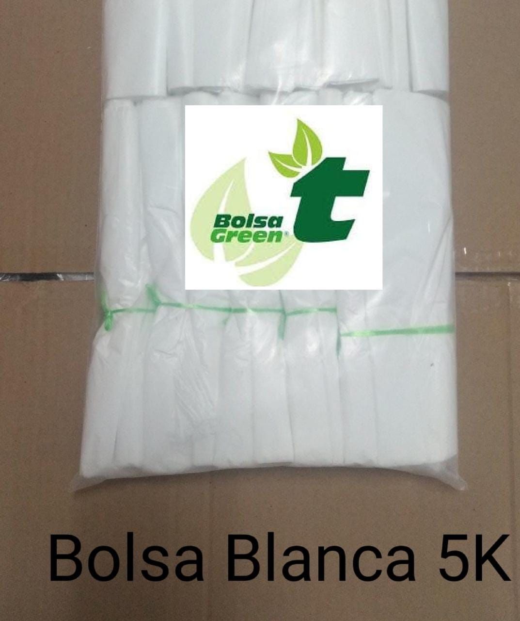 Paquete de Bolsas Blancas 5K Green T_0