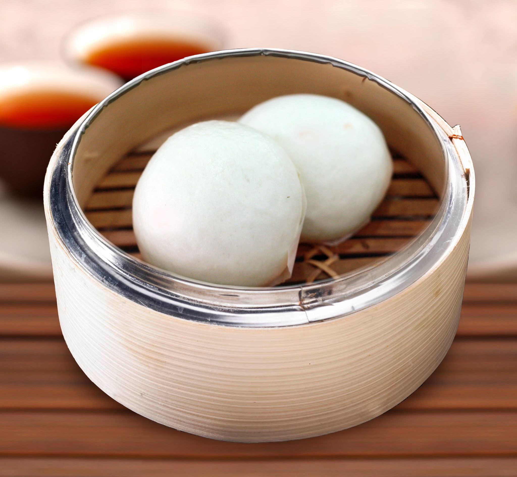 F10冷冻莲蓉包Frozen Lotus Paste Bun(6pcs) Vegetarian_0