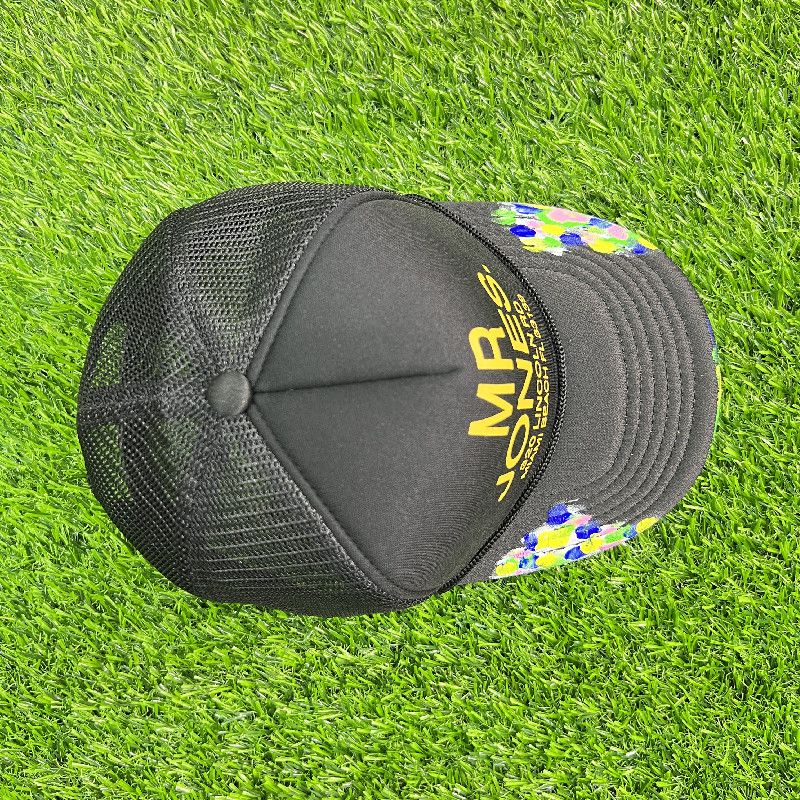 GD CURVE PEAK MR JONES HAND PAINT BLACK_3