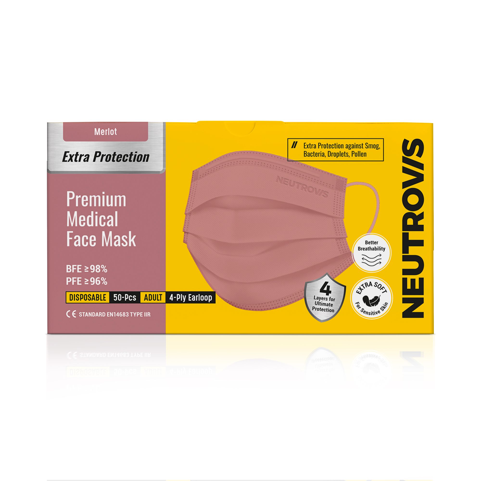 [PREORDER] Neutrovis 4-Ply Premium Masks 50pc/Box _4