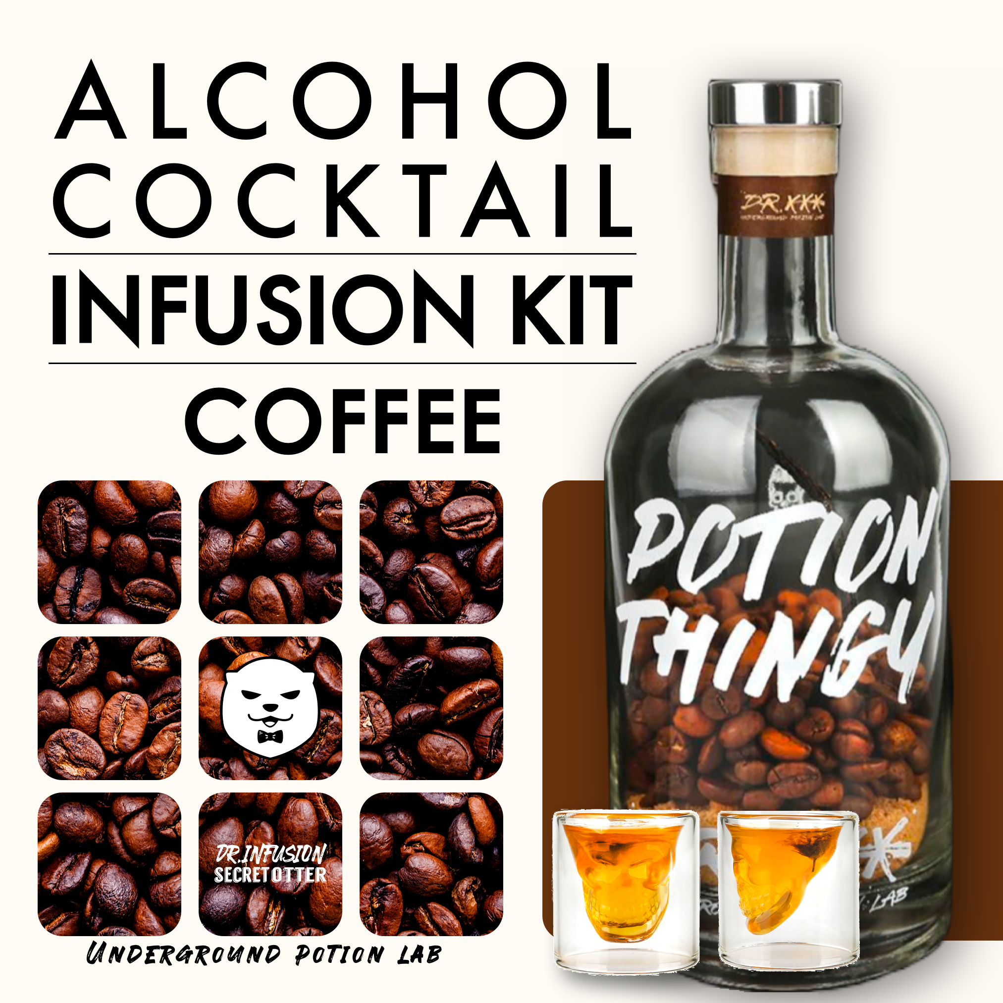 Dr.XXX Alcohol Dessert Cocktail Infusion Kit – Coffee_0