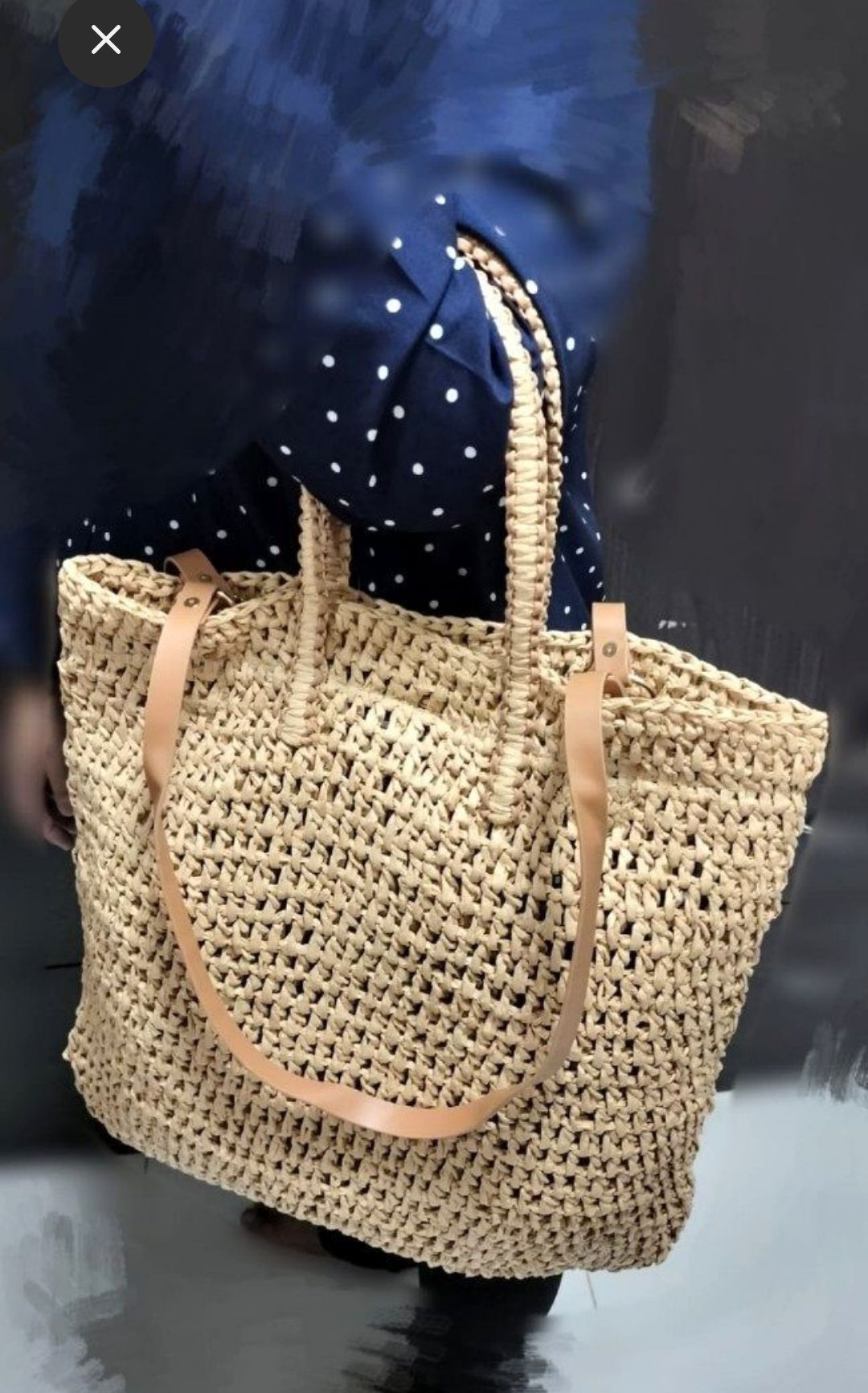 2-Way Straw Bag from Chiang Mai_0