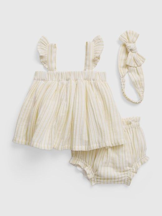 Tiered Stripe Dress 3 piece_2