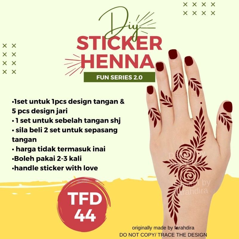 Sticker Henna_6