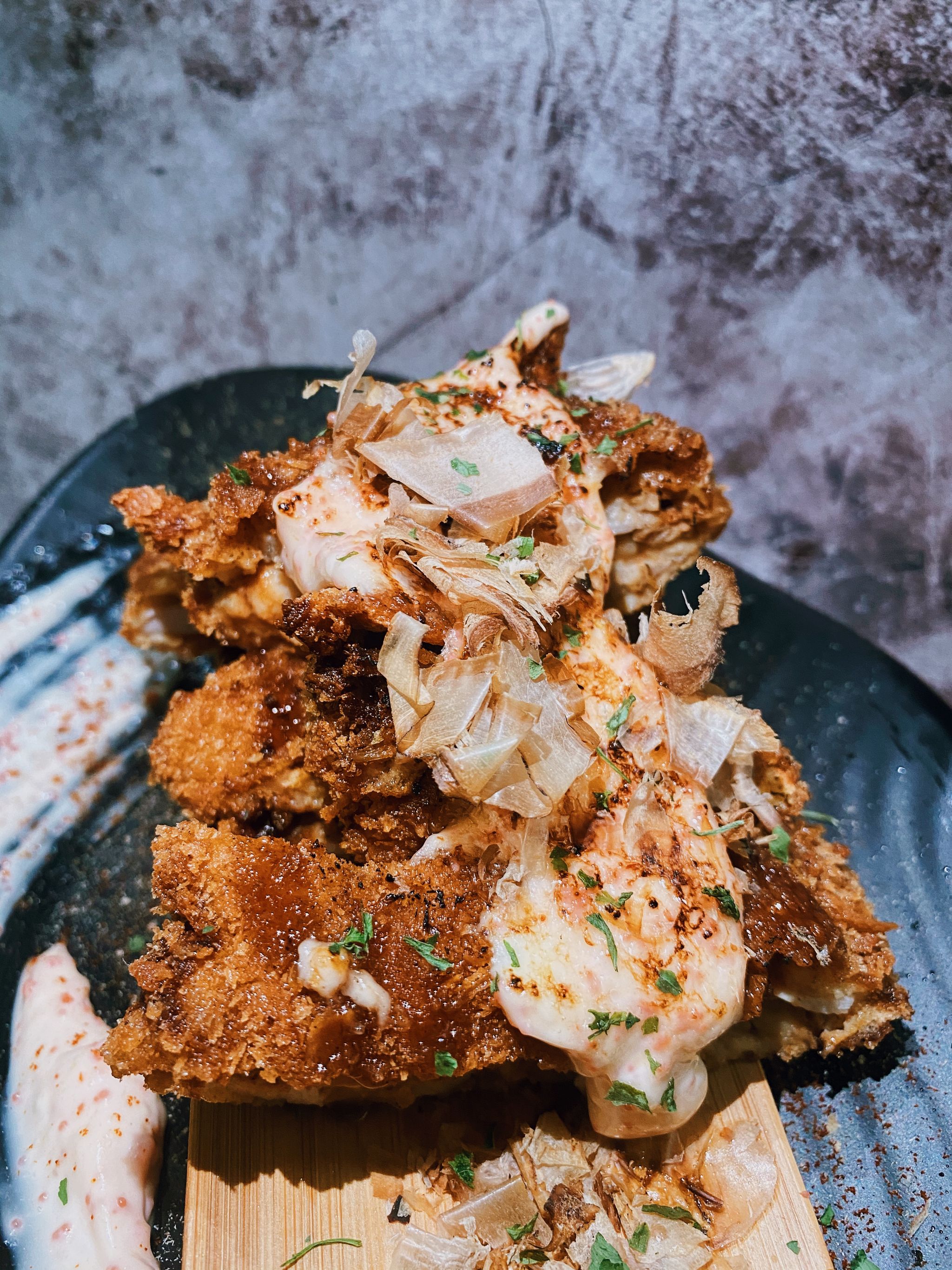 Chicken Katsu Mentai 日式炸鸡排(明太子)_0