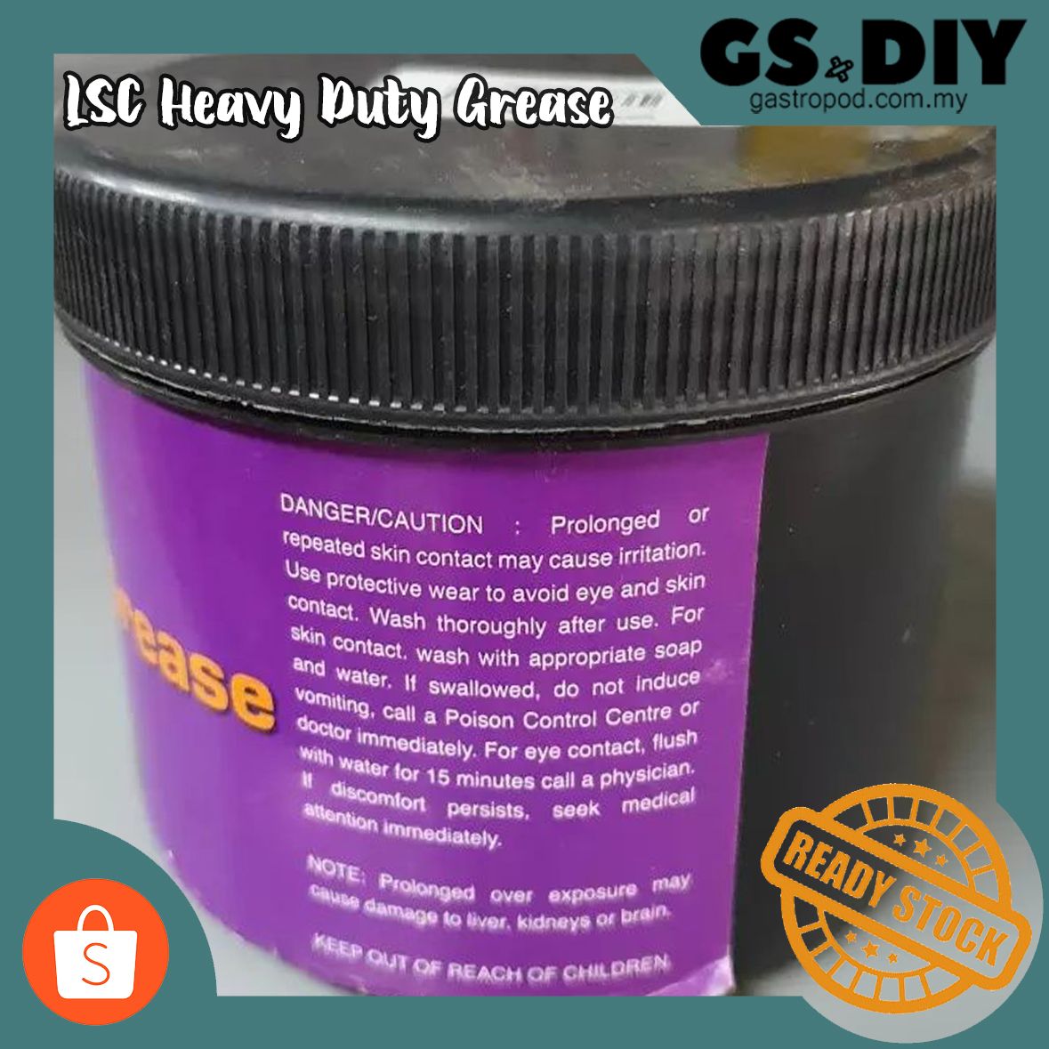 LSC Heavy Duty Grease - 400g👩‍👧Gris Tugas Berat重型润滑脂_1