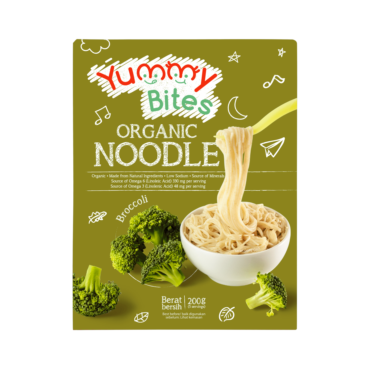 Yummy Bites Mie Organic (200gr)_2