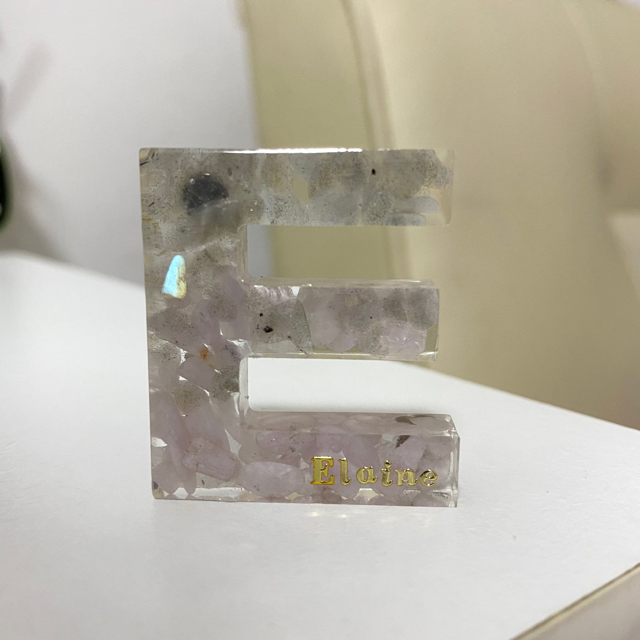 Personalised Crystal Initials with name_3
