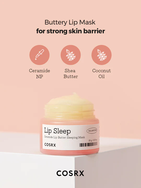 Cosrx Balancium Ceramide Lip Butter Sleeping Mask 20g_1