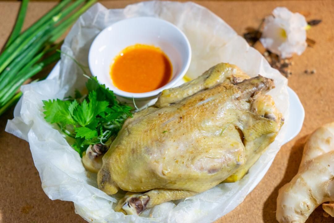 家鄉味药材盐焗鸡 700g_0