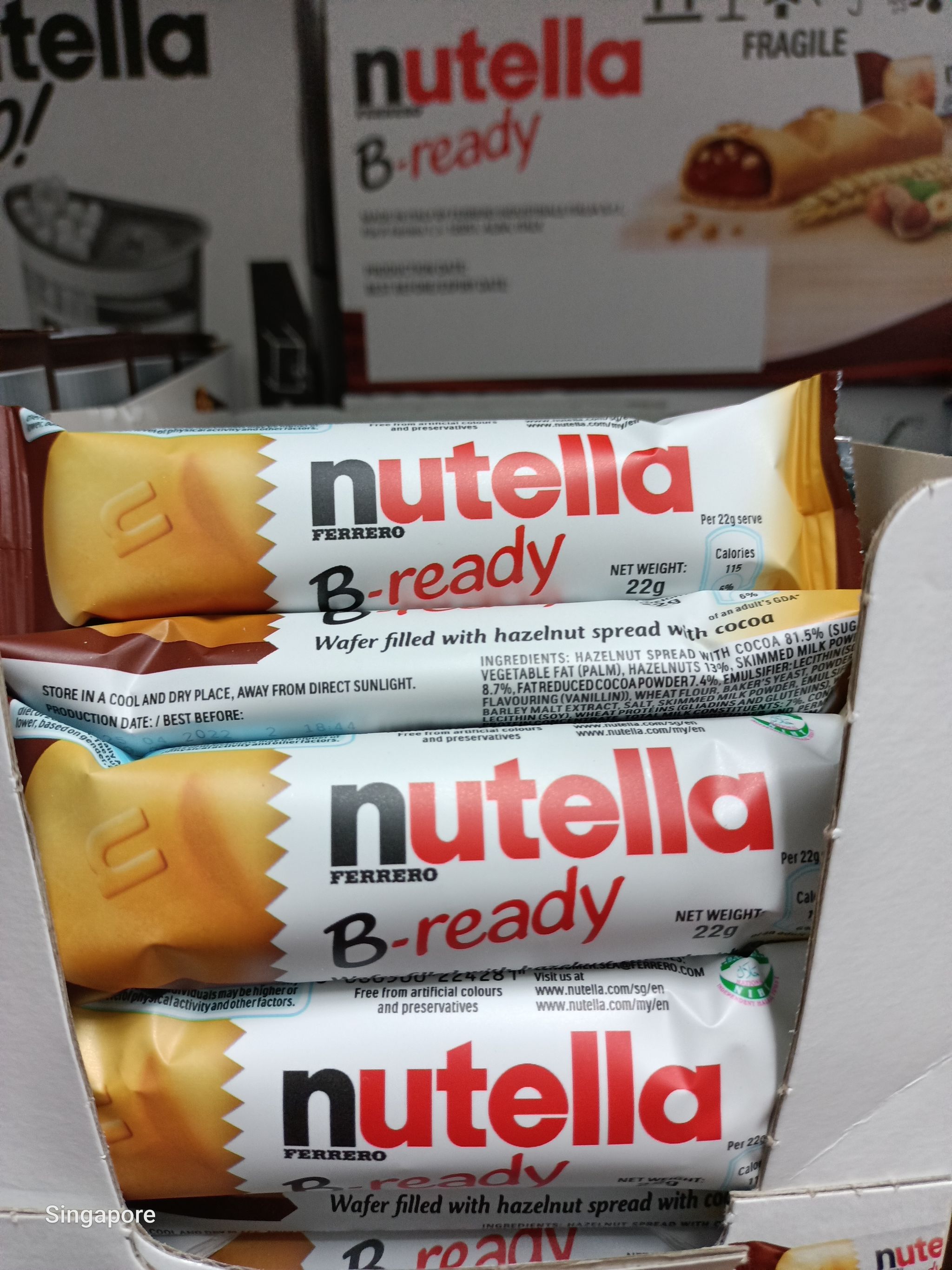 Ferrero Nutella b-ready stick 22g_0
