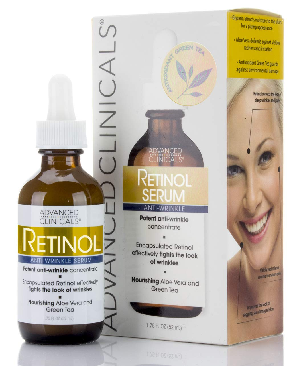 Advanced Clinicals Retinol Anti-Wrinkle Face Serum_1