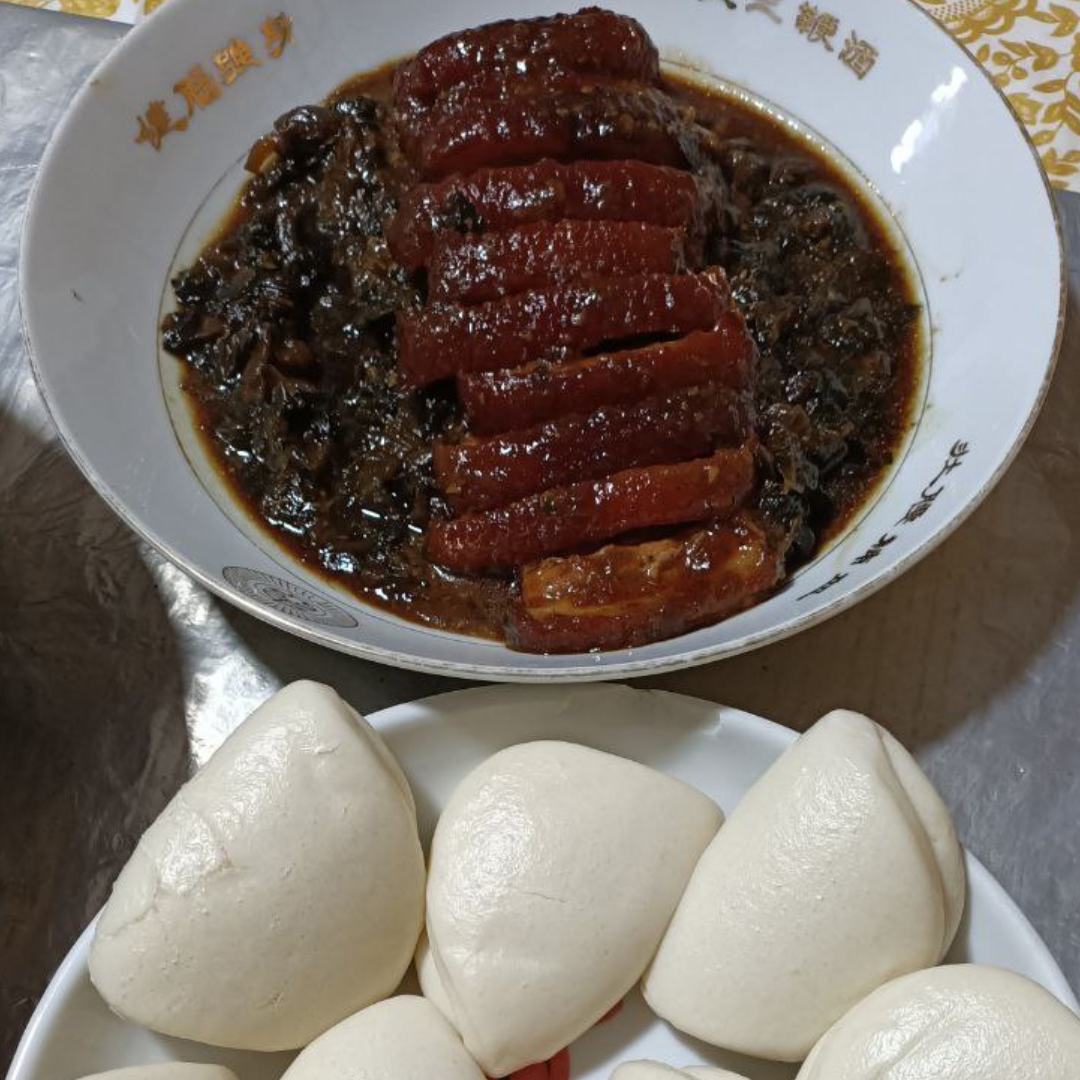 CNY Hakka Mei Cai Kou Rou 阖家团圆 客家梅菜扣肉_1