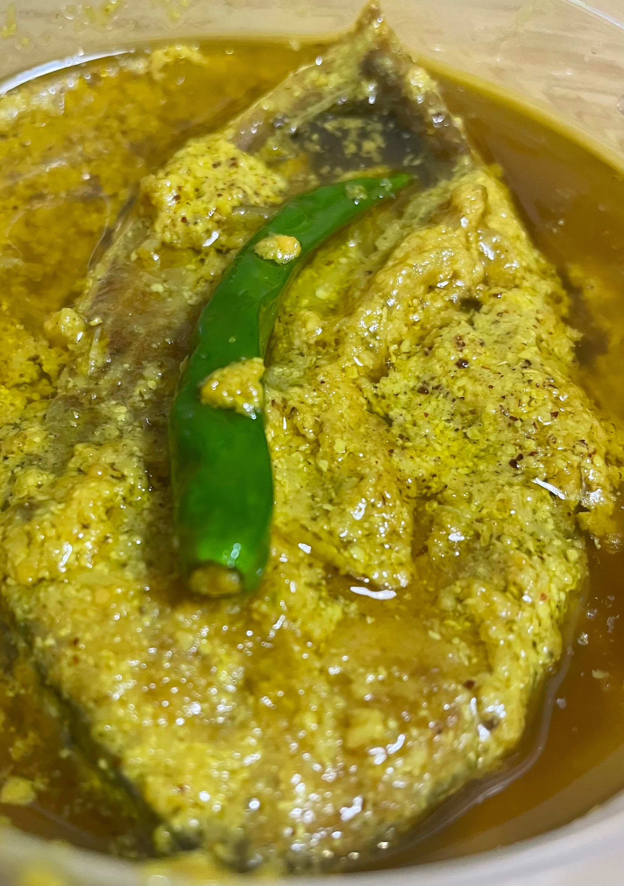 Sorshe Posto Ilish (Hilsha) / সরষে পোস্ত ইলিশ_0