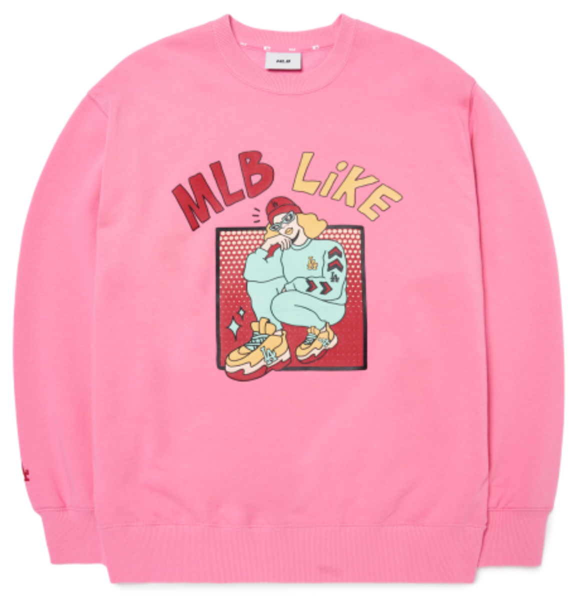 LIKE Cartoon Overfit Sweater - C61_0