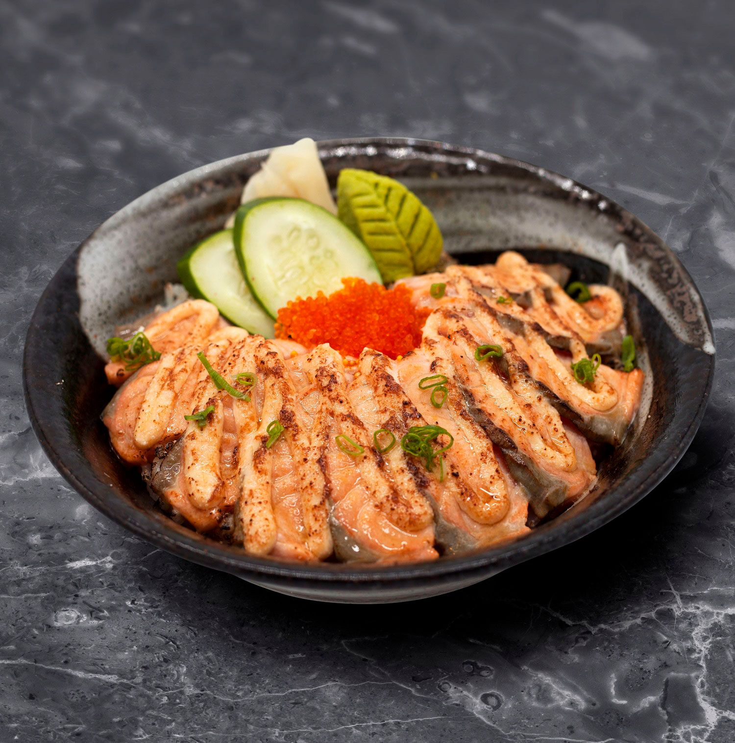 Aburi Salmon Mentai Don_0