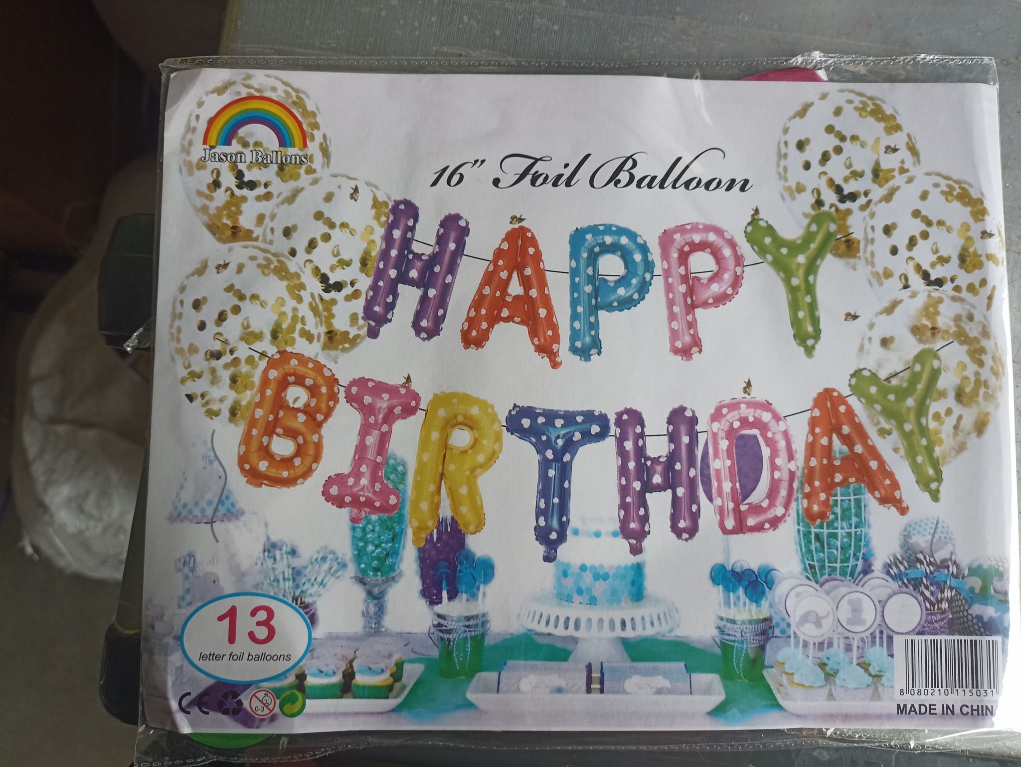 Birthday Foil Balloon _2