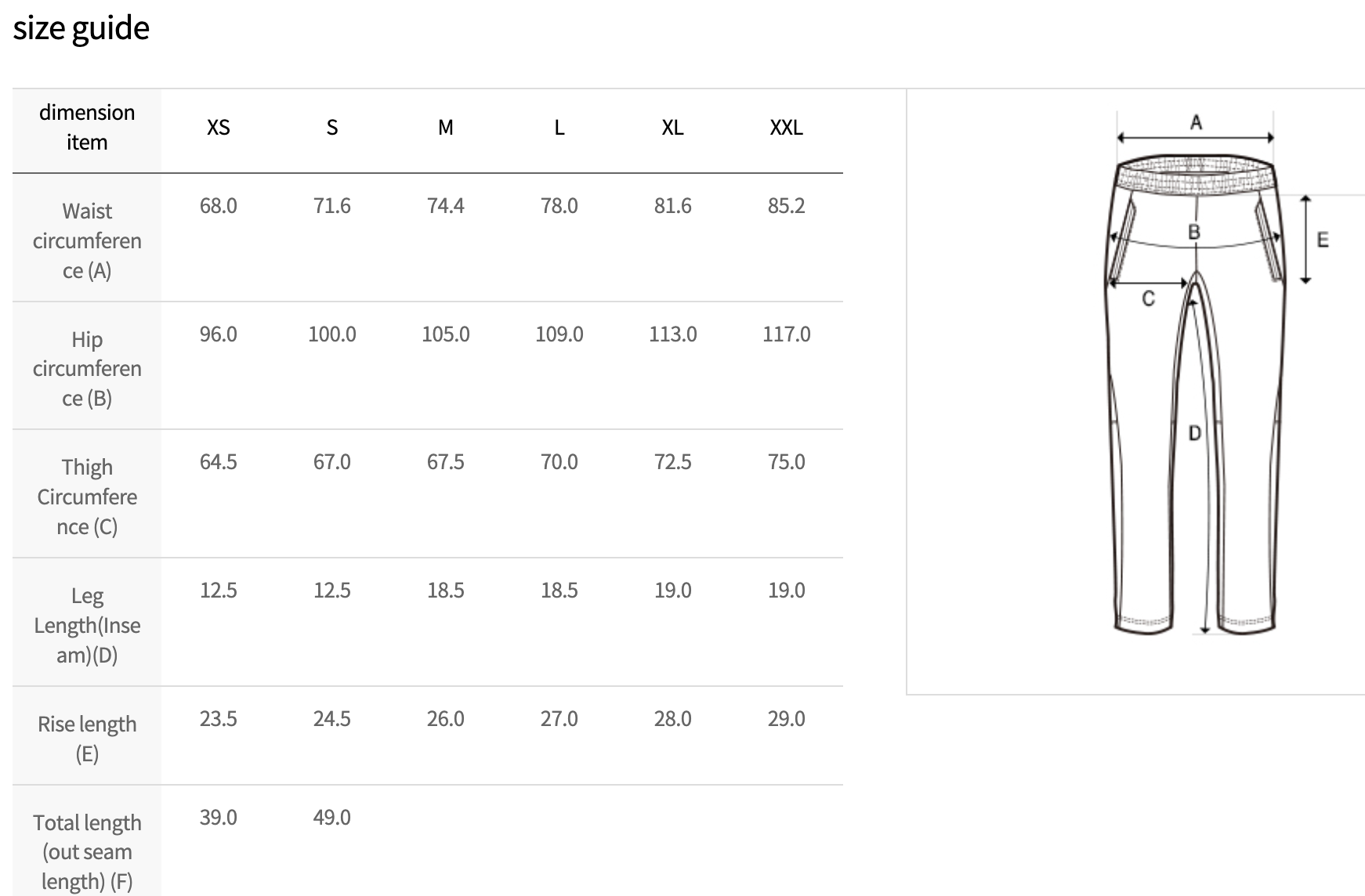 Uni Classic Monogram Denim Shorts - C34_2