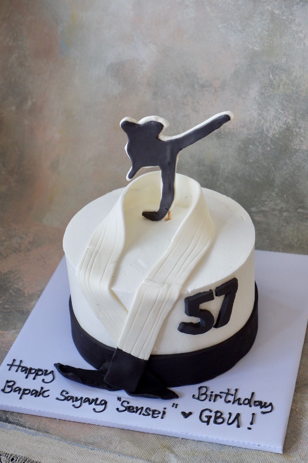 KOREAN BUTTERCREAM PAINTING CAKE_3