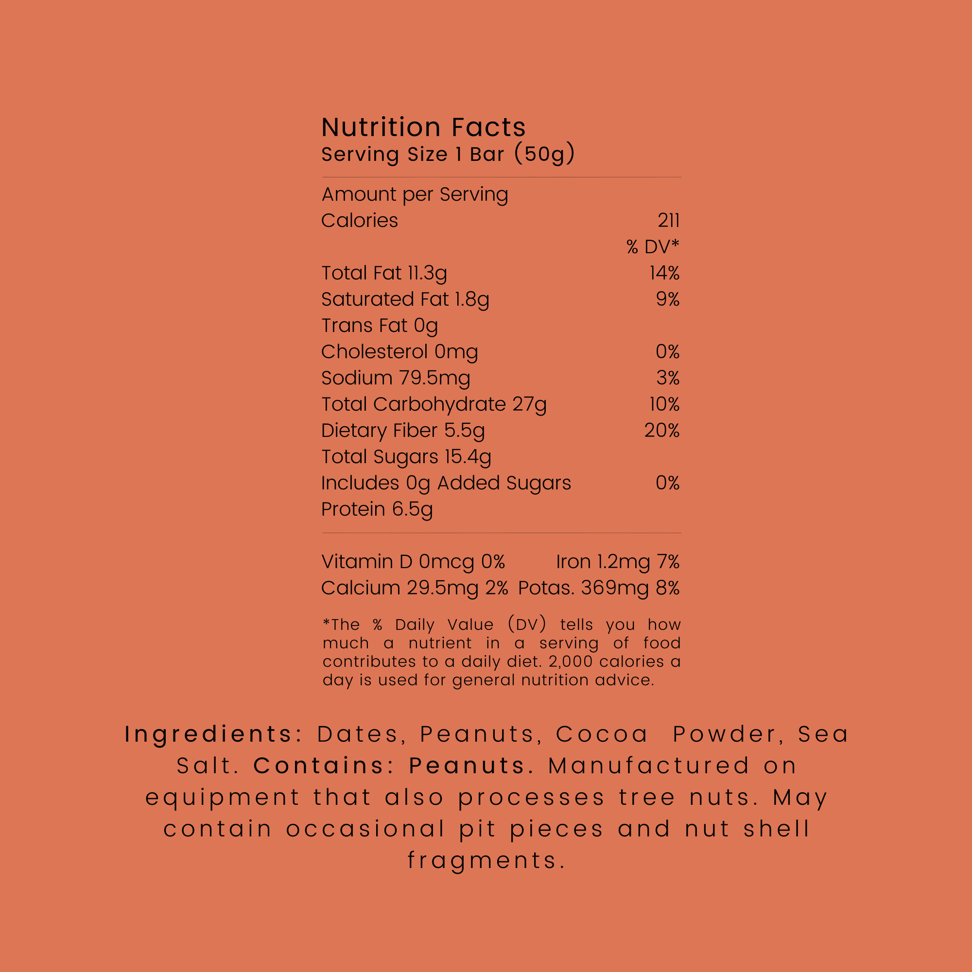COCOA PEANUT GRMPY BAR, 10X50G_1